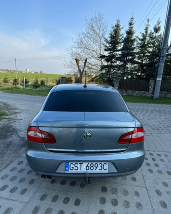 Skoda Superb cena 26900 przebieg: 316715, rok produkcji 2008 z Węgorzewo małe 106